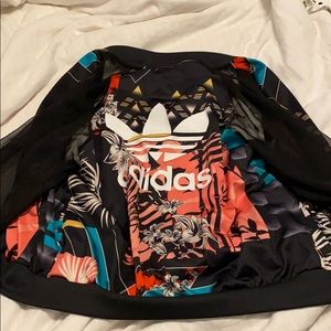 Adidas designed zip up